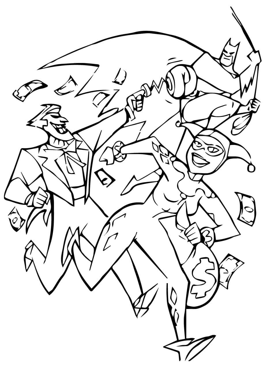 Desenho de Batman para imprimir