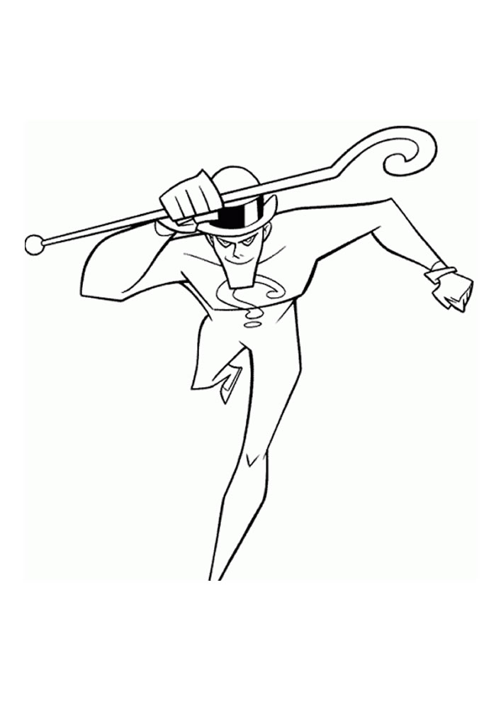 Desenho de Batman para imprimir