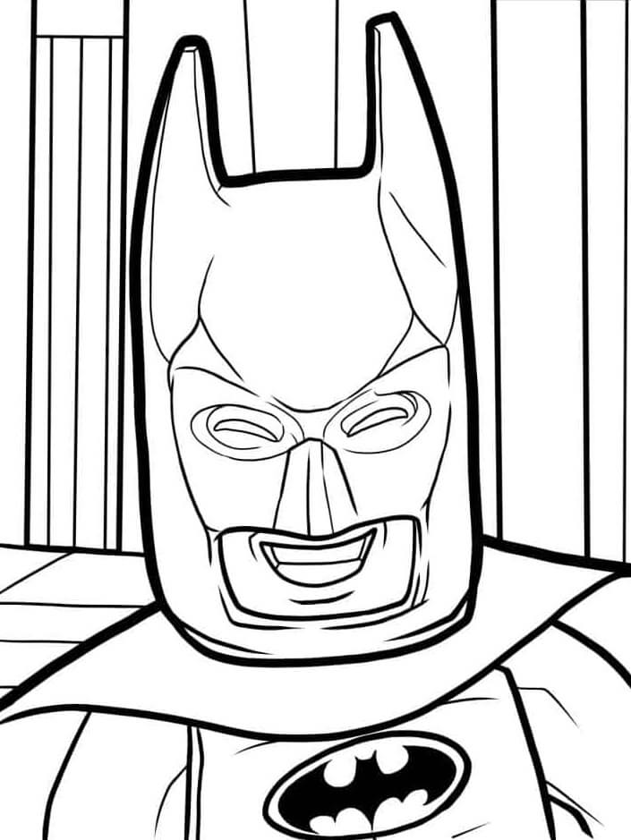 Desenho de Batman para imprimir