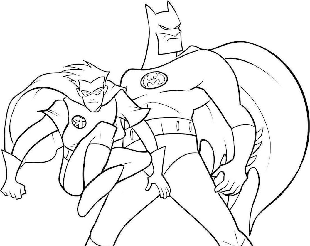 Desenho de Batman para imprimir