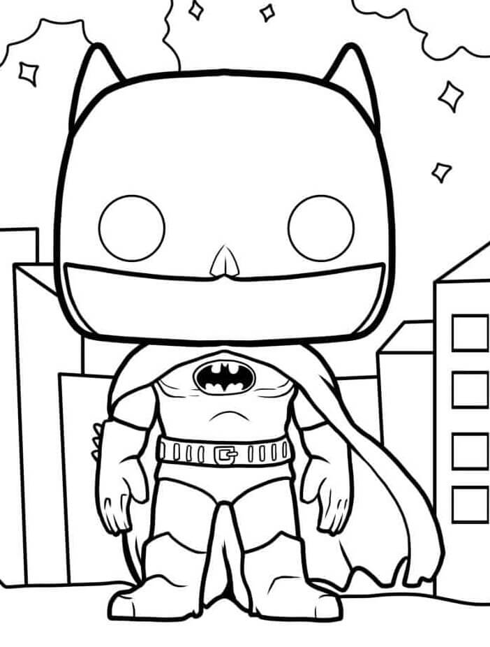 Desenho de Batman para imprimir