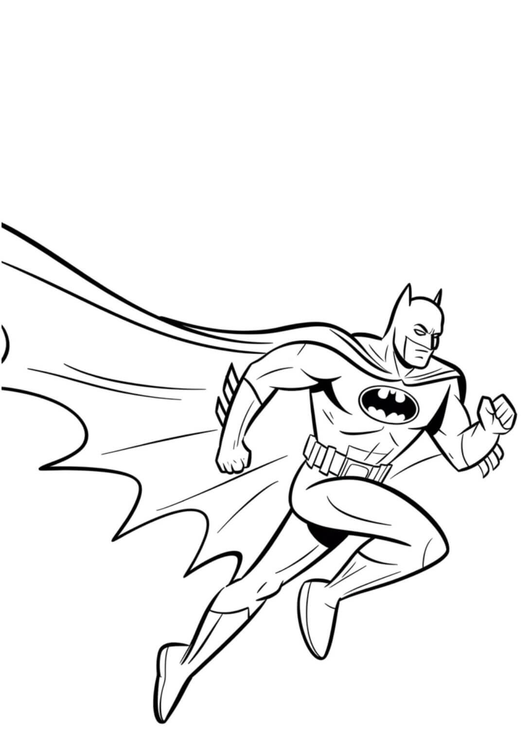 Desenho de Batman para imprimir