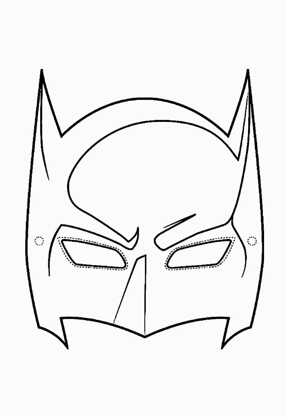 Desenho de Batman para imprimir