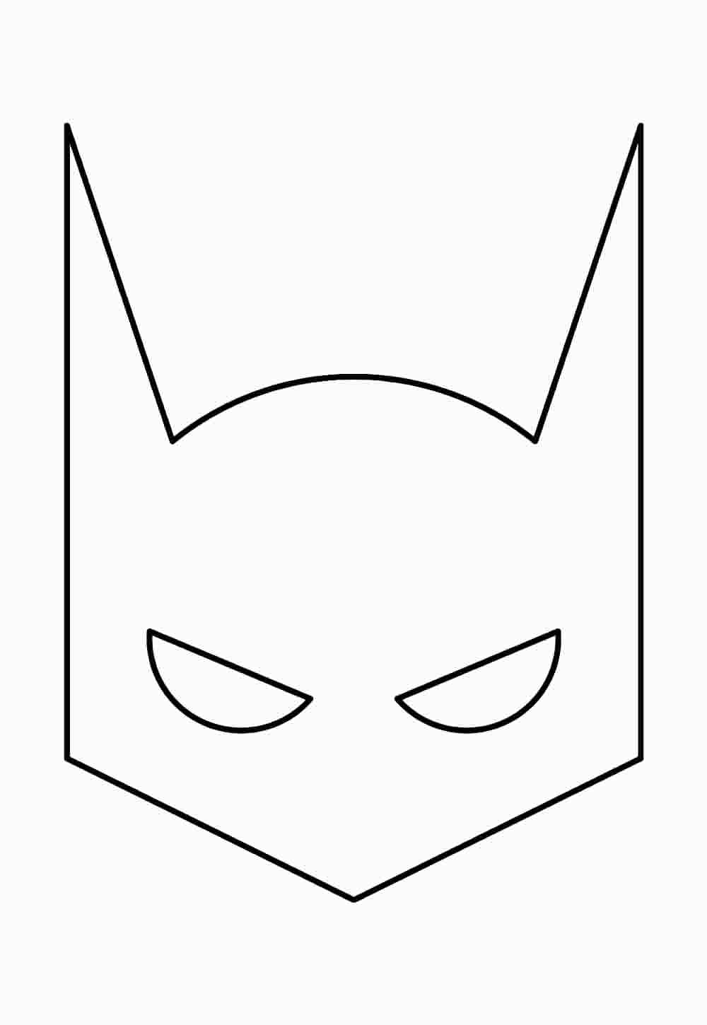 Desenho de Batman para imprimir