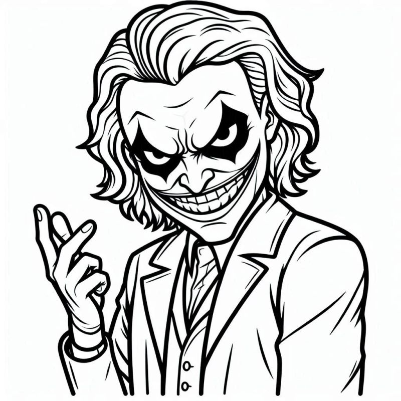 Desenho de Batman para imprimir