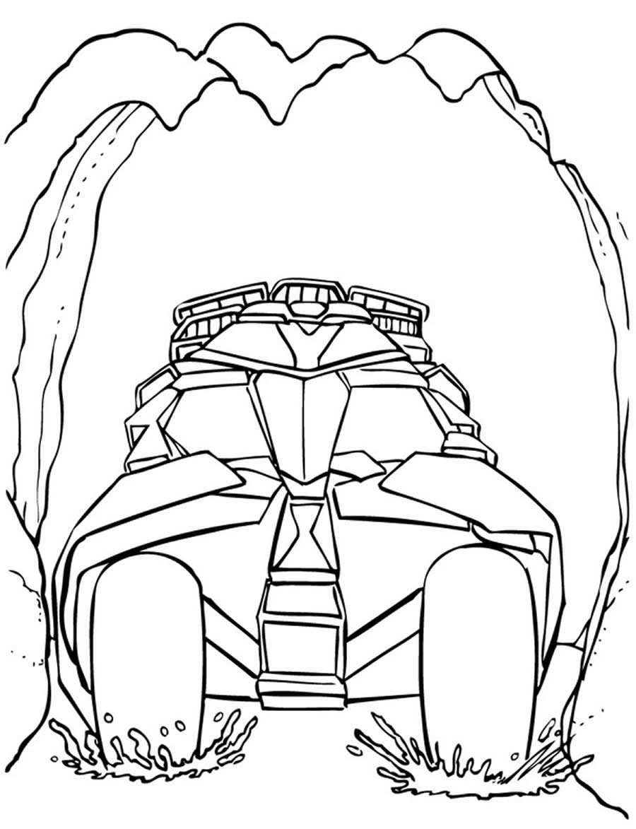 Desenho de Batman para imprimir