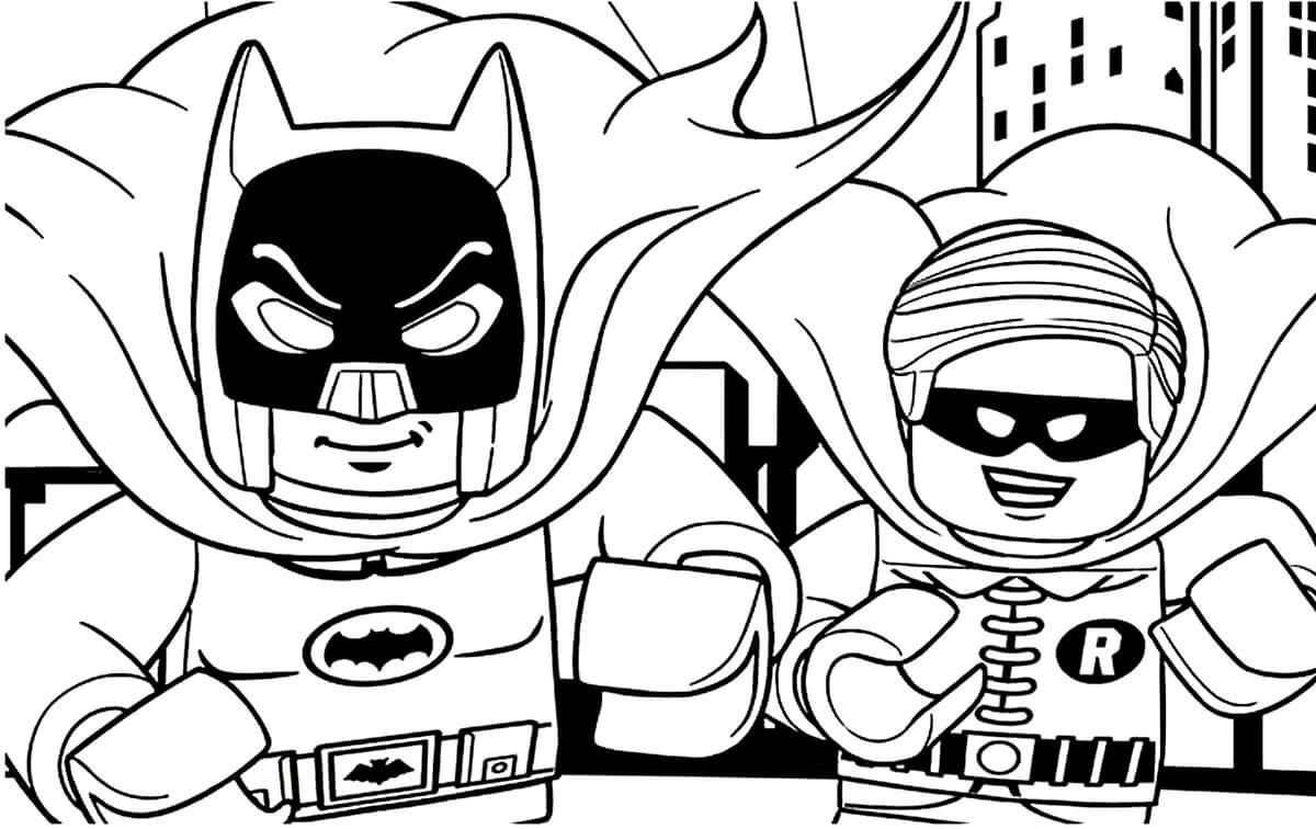 Desenho de Batman para imprimir