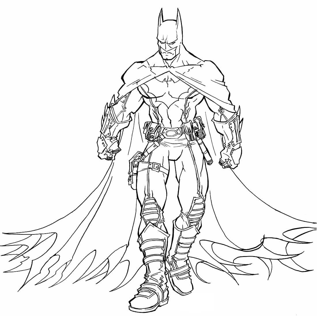Desenho de Batman para imprimir