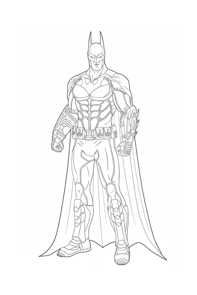 Desenho de Batman para imprimir