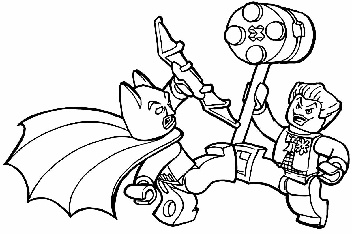 Desenho de Batman para imprimir