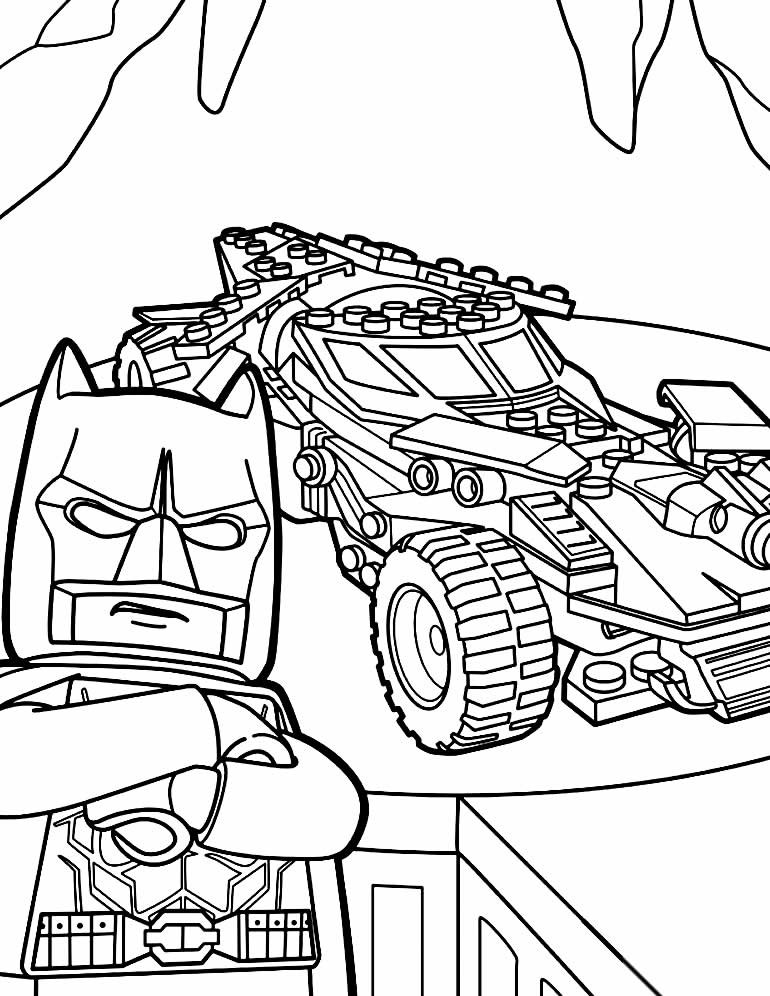 Desenho de Batman para imprimir