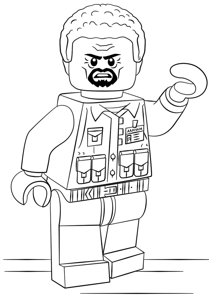 Desenho de Batman para imprimir
