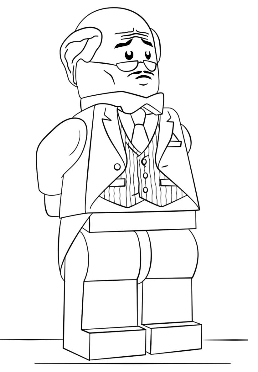 Desenho de Batman para imprimir