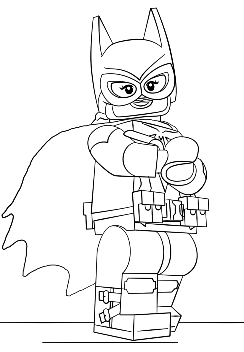 Desenho de Batman para imprimir
