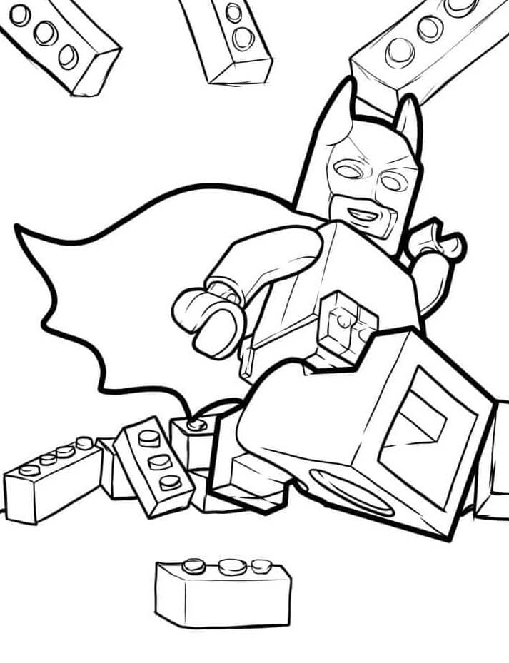 Desenho de Batman para imprimir