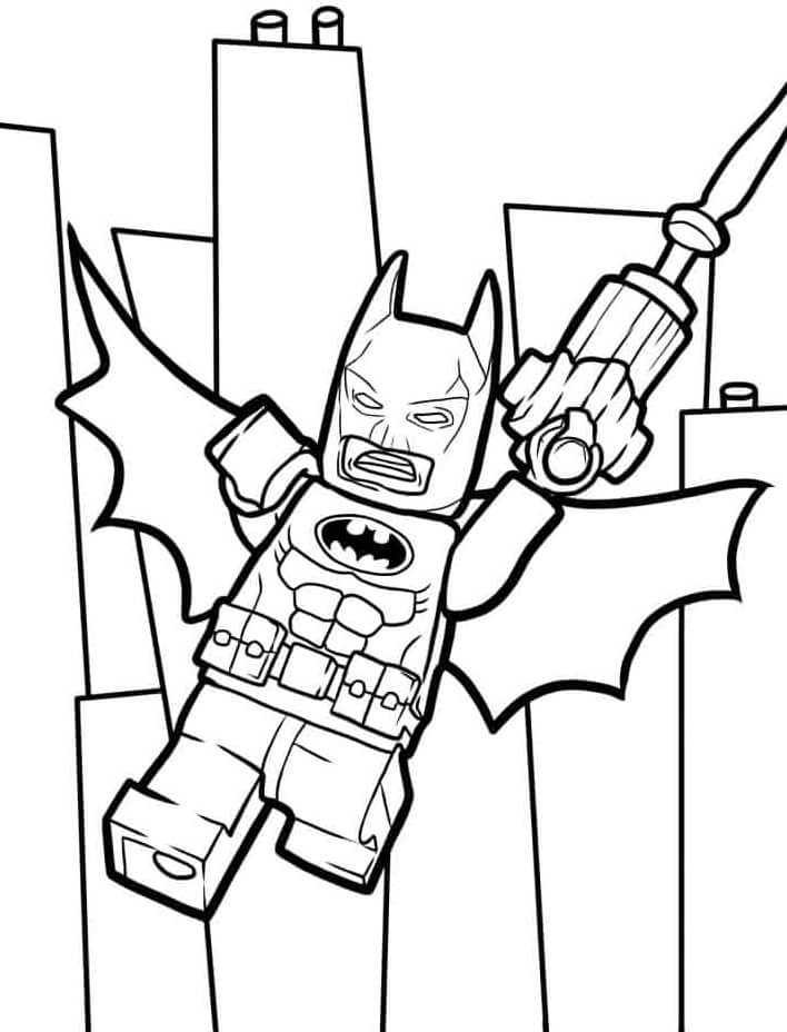 Desenho de Batman para imprimir