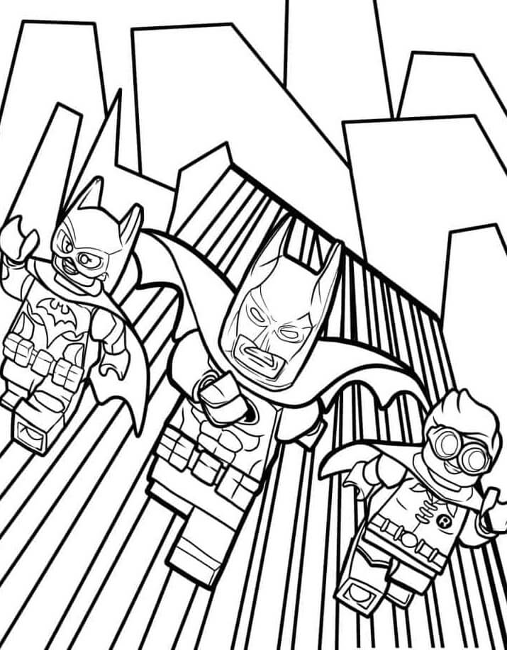 Desenho de Batman para imprimir