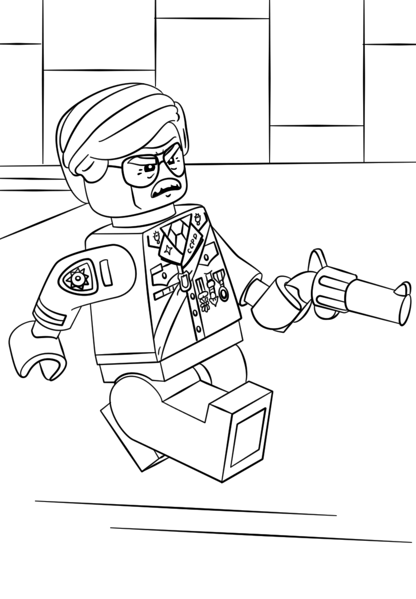 Desenho de Batman para imprimir