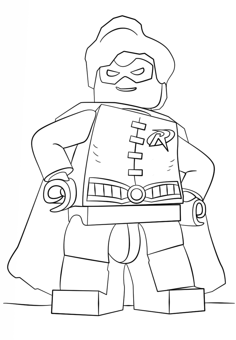 Desenho de Batman para imprimir