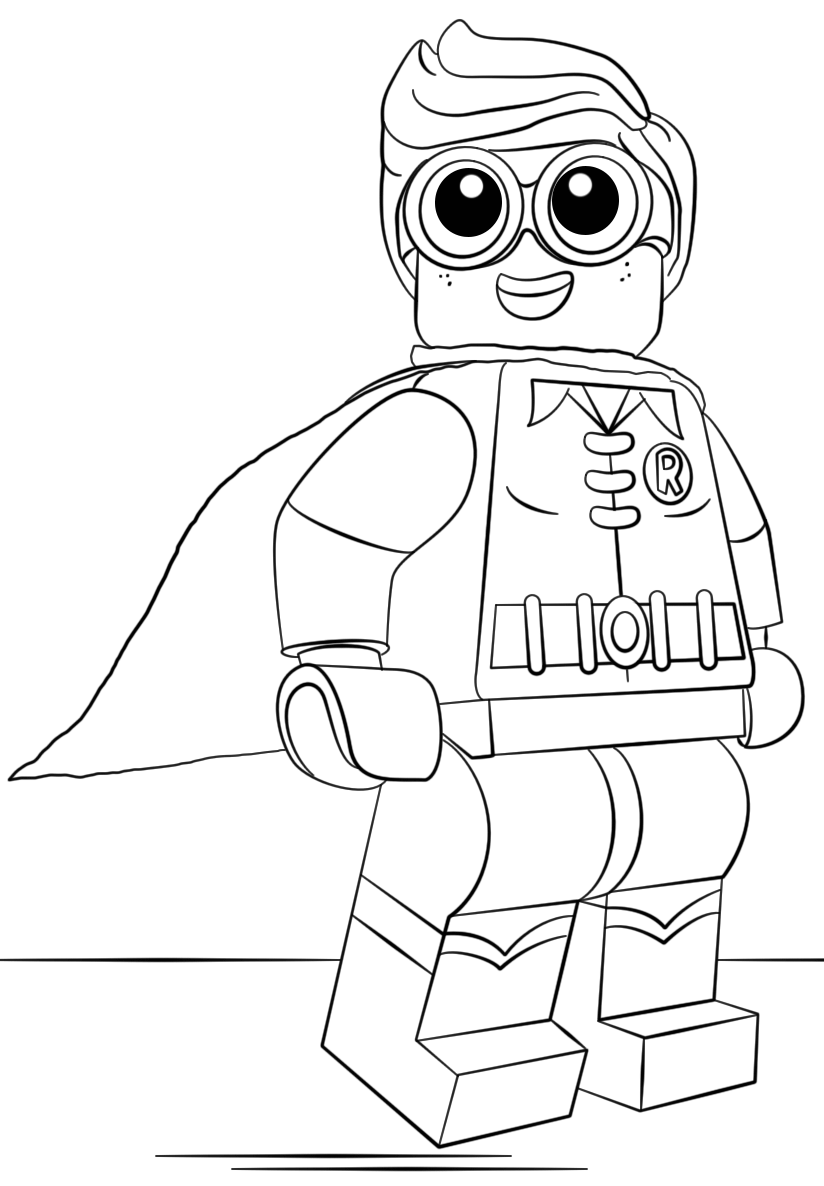 Desenho de Batman para imprimir