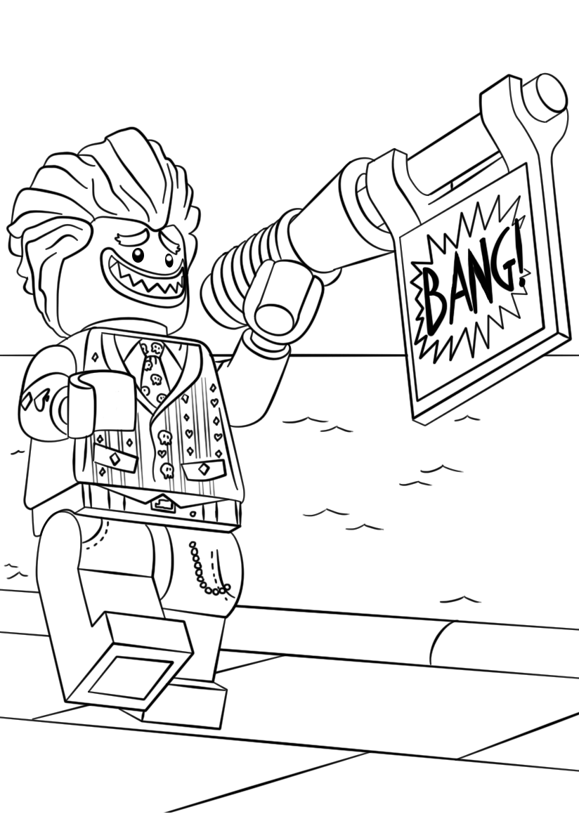 Desenho de Batman para imprimir