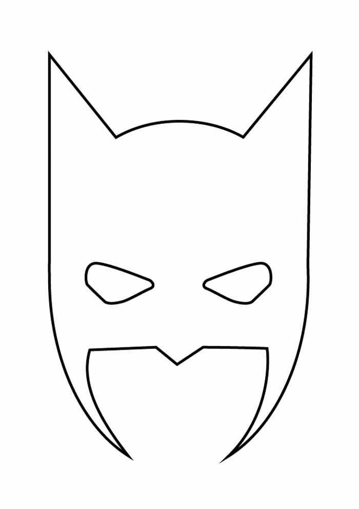 Desenho de Batman para imprimir