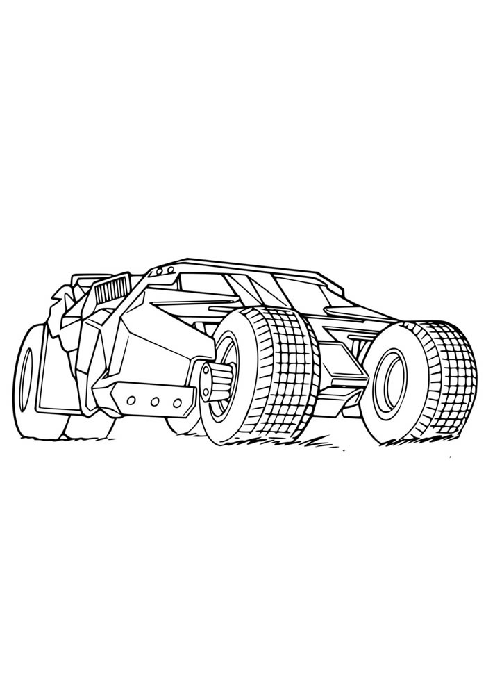 Desenho de Batman para imprimir