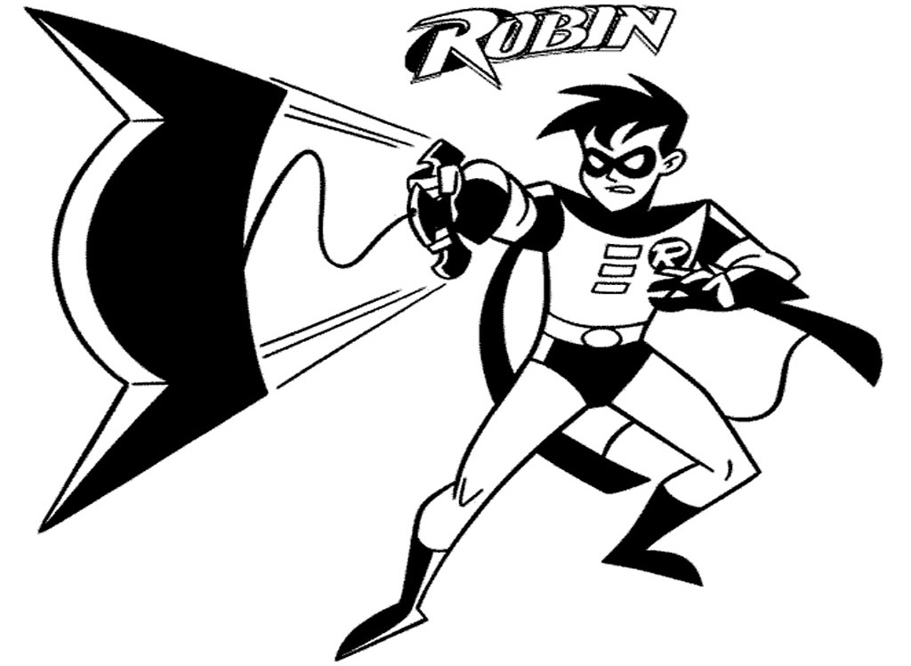 Desenho de Batman para imprimir