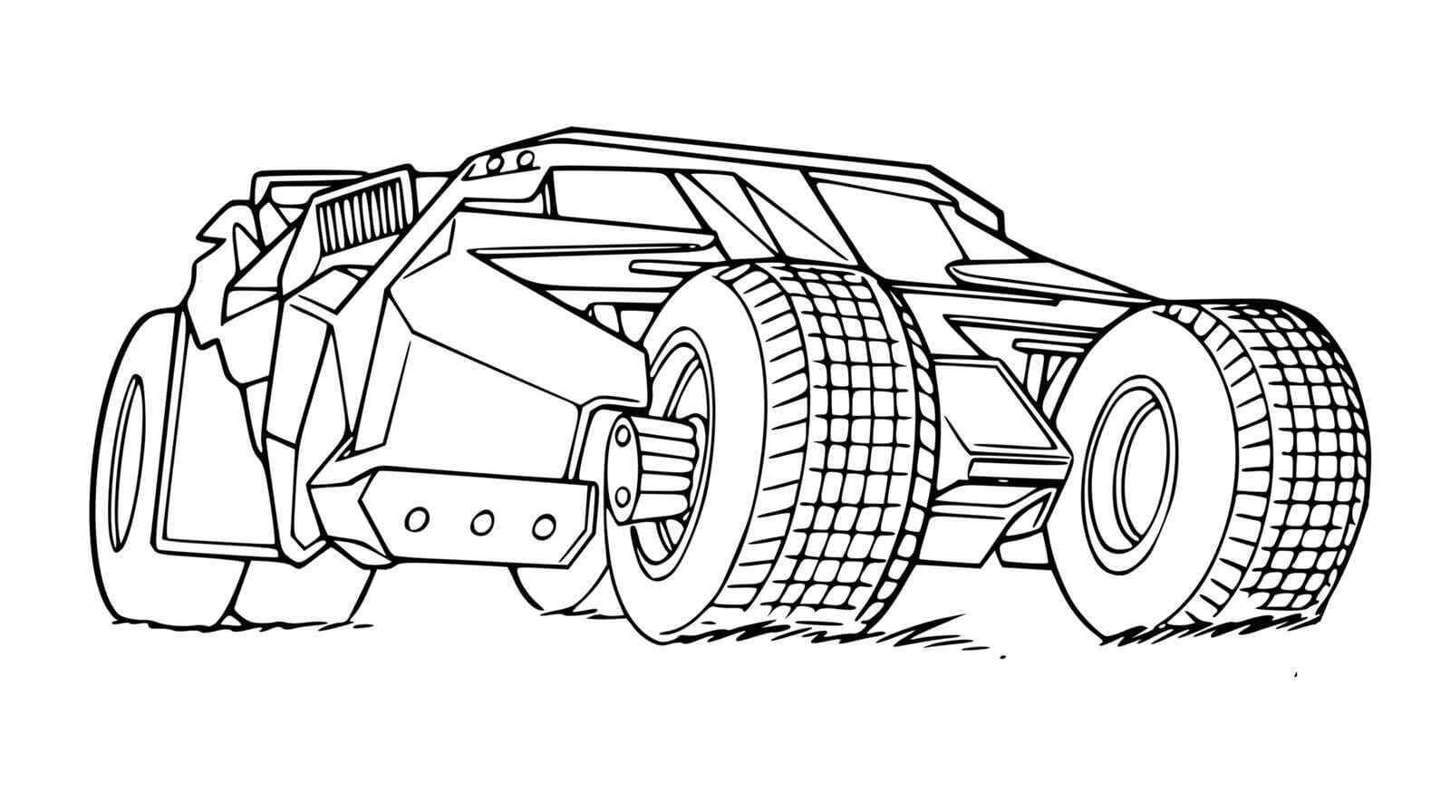 Desenho de Batman para imprimir