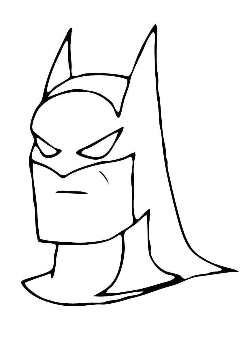 Desenho de Batman para imprimir