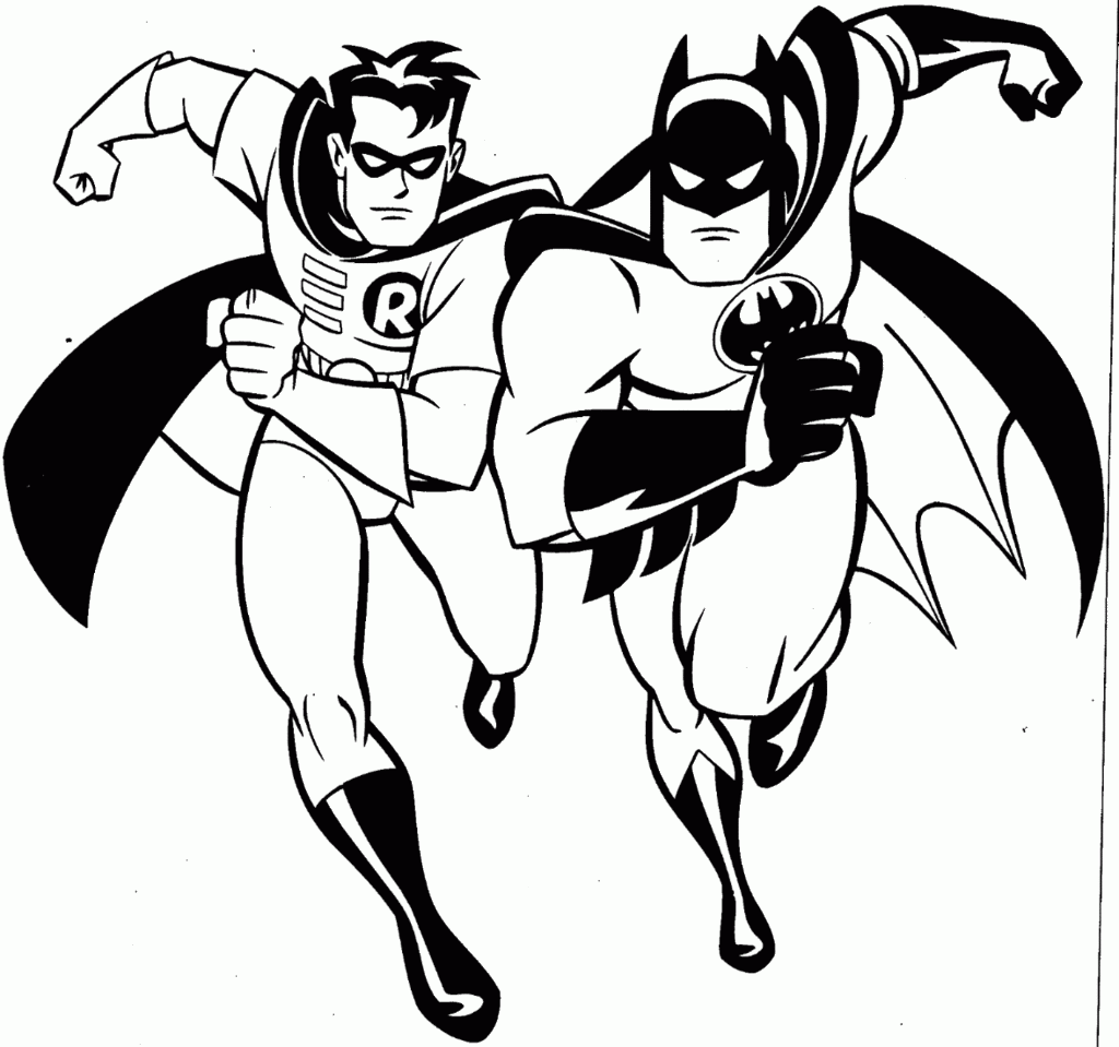 Desenho de Batman para imprimir