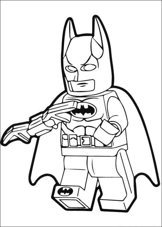 Desenho de Batman para imprimir