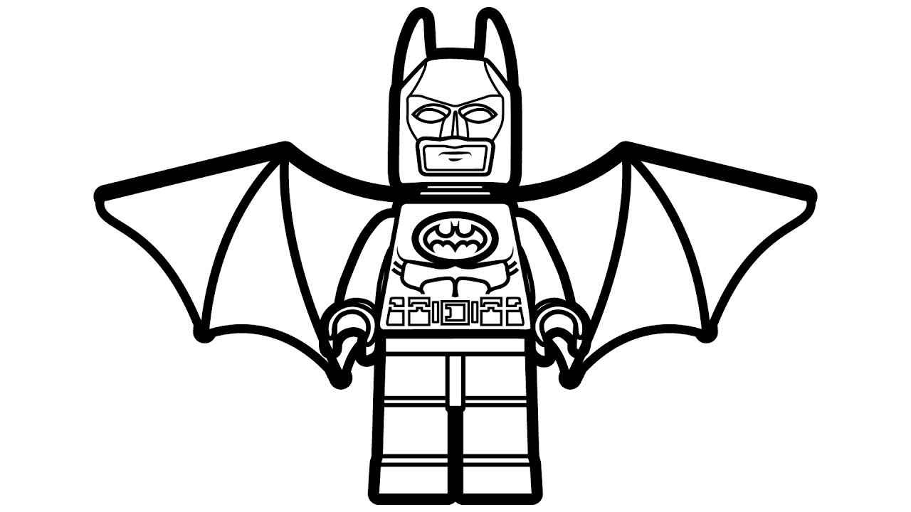 Desenho de Batman para imprimir