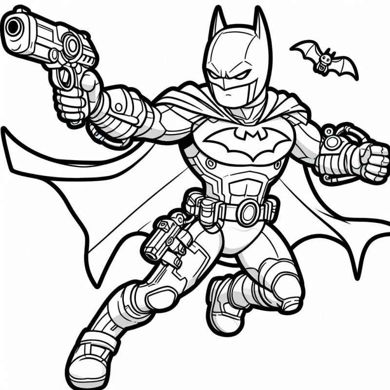 Desenho de Batman para imprimir