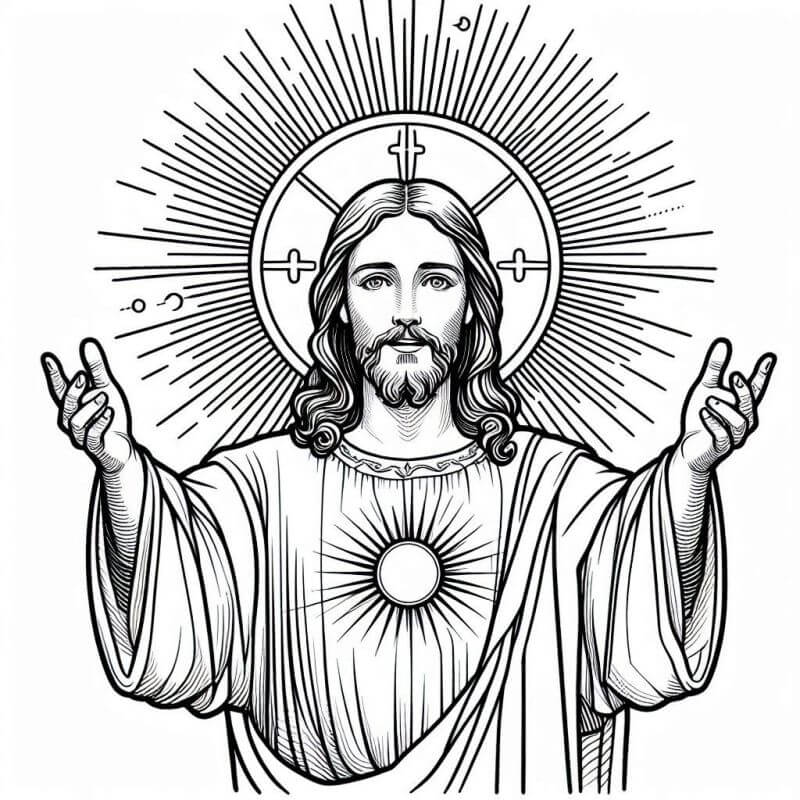 Desenho de Biblicos para imprimir