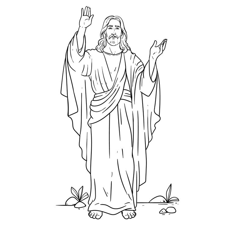 Desenho de Biblicos para imprimir