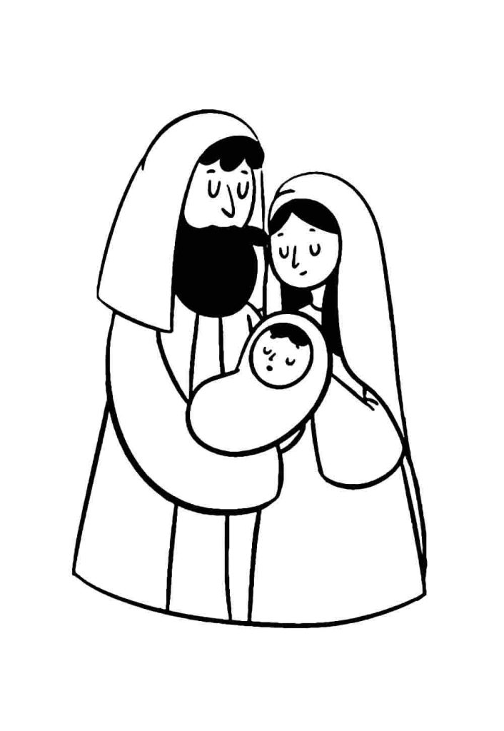 Desenho de Biblicos para imprimir