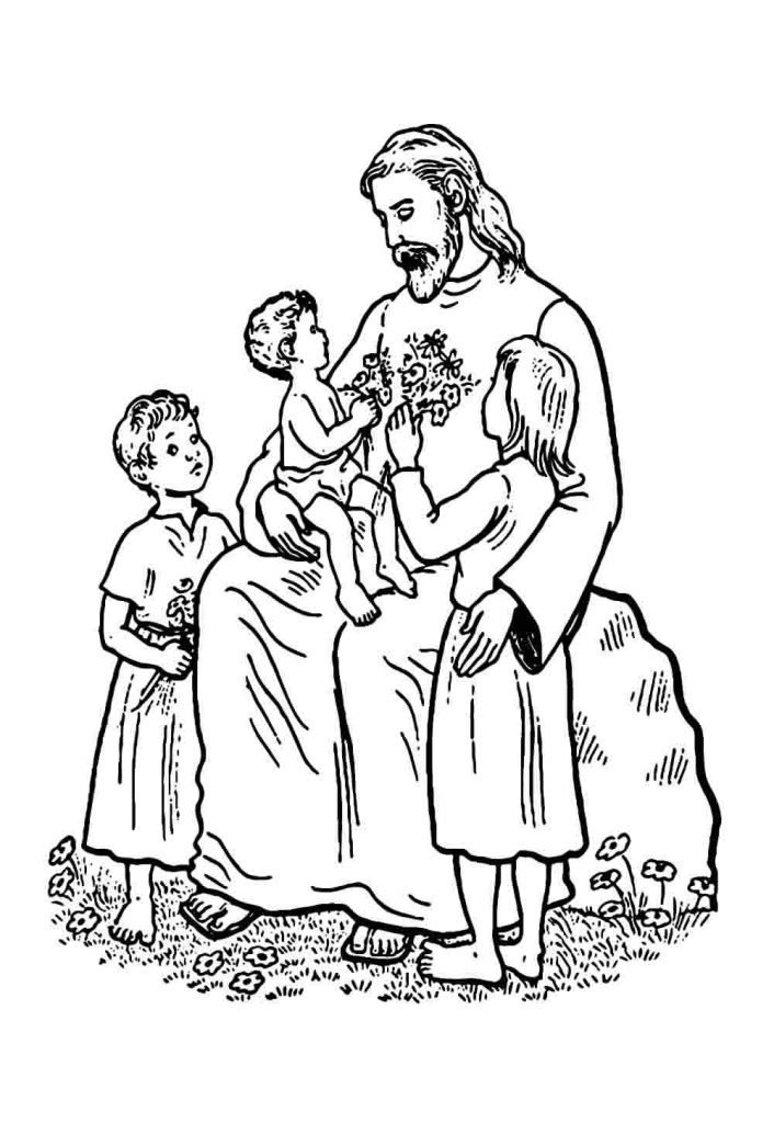 Desenho de Biblicos para imprimir