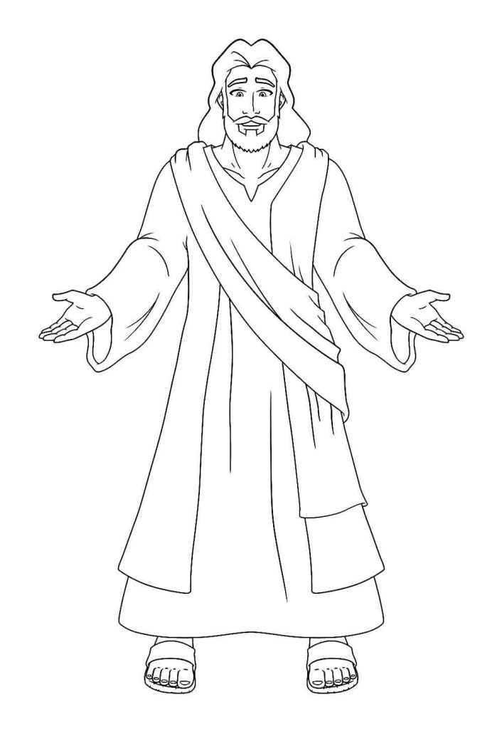 Desenho de Biblicos para imprimir