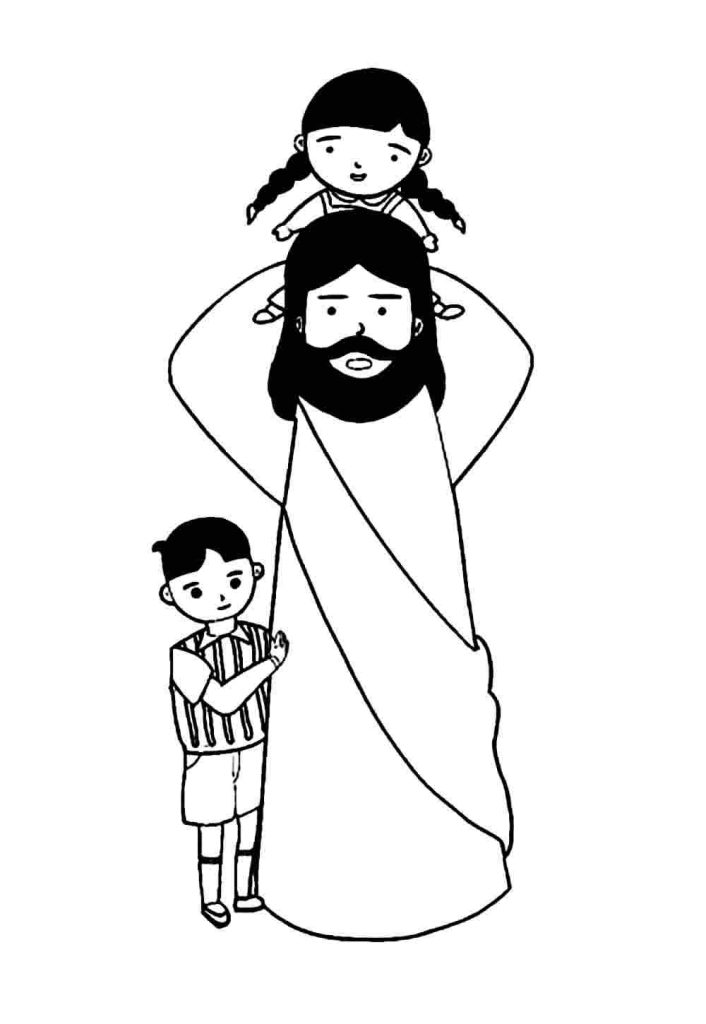 Desenho de Biblicos para imprimir