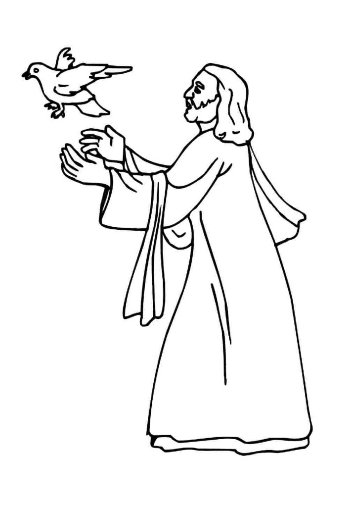 Desenho de Biblicos para imprimir