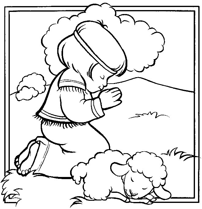 Desenho de Biblicos para imprimir