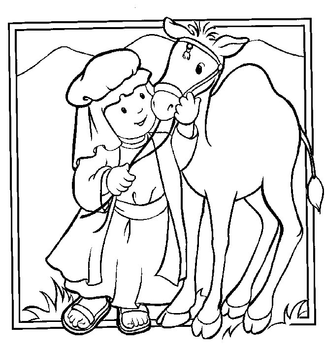 Desenho de Biblicos para imprimir