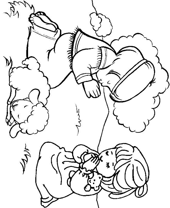 Desenho de Biblicos para imprimir