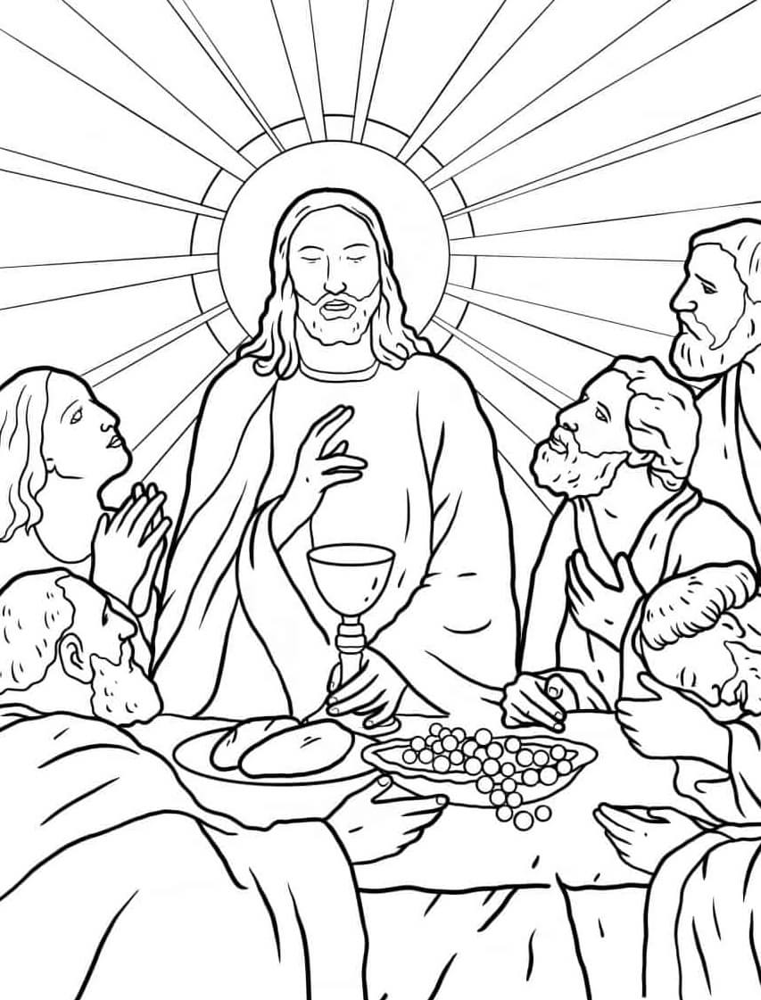 Desenho de Biblicos para imprimir