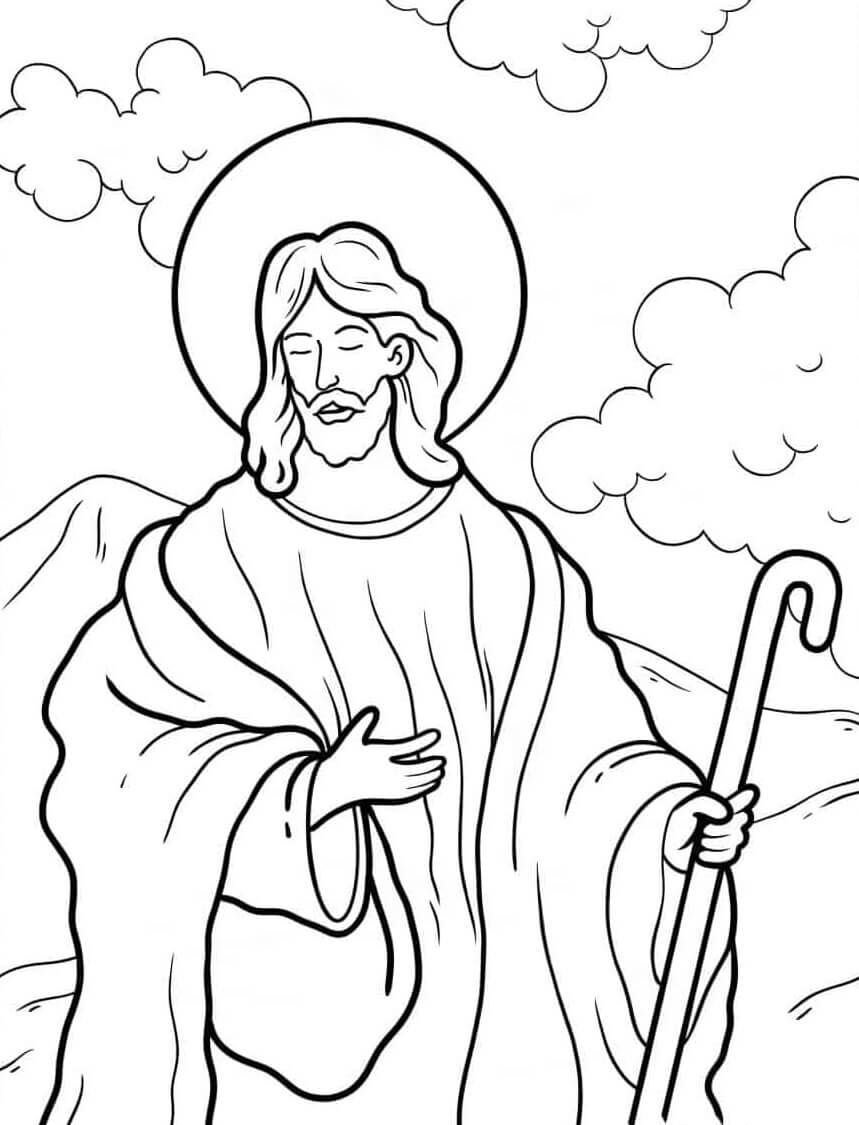Desenho de Biblicos para imprimir