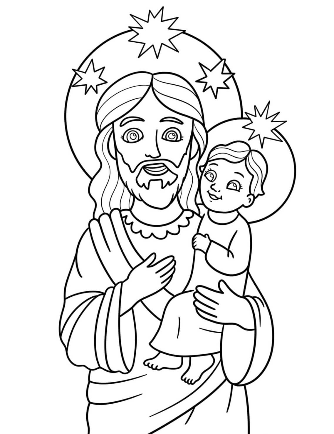 Desenho de Biblicos para imprimir