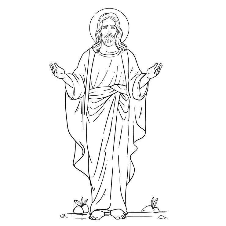 Desenho de Biblicos para imprimir