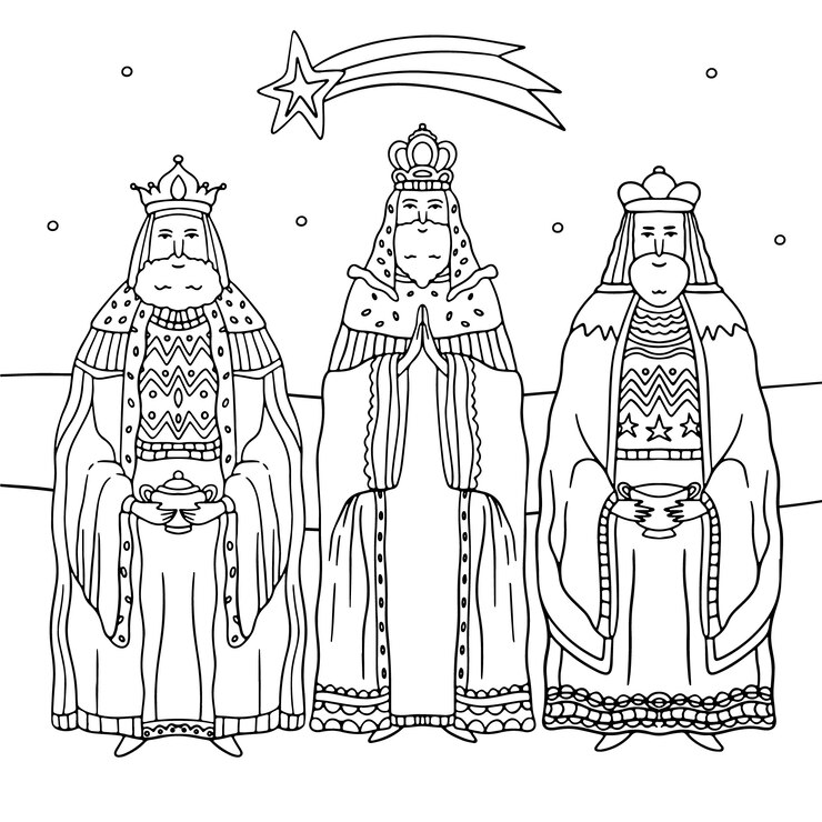 Desenho de Biblicos para imprimir