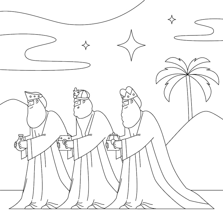 Desenho de Biblicos para imprimir
